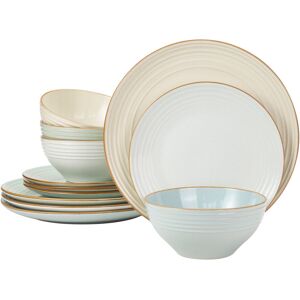 17 Stories 12 Piece Stoneware Dinnerware Set - Service for 4 Multicolour 12 17 Stories 12 Piece Stoneware Dinnerware Set - Service for 4 Multicolour 12