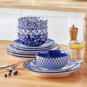 Vancasso 24 Piece Porcelain China Dinnerware Set - Service for 8 Colorful 24 Vancasso 24 Piece Porcelain China Dinnerware Set - Service for 8 Colorful 24