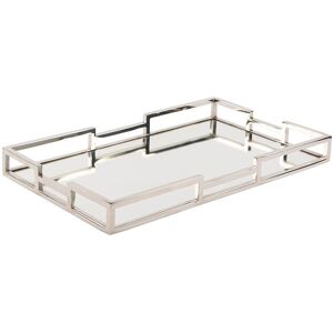 Fink Homage Serving Tray Silver 5cm H x 40cm W x 25cm D Fink Homage Serving Tray Silver 5cm H x 40cm W x 25cm D