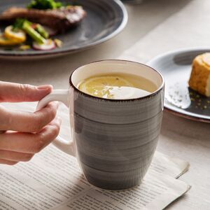 Vancasso BELLOAER 16 Piece Dinnerware Set, Service for 4 Grey 16 Vancasso BELLOAER 16 Piece Dinnerware Set, Service for 4 Grey 16