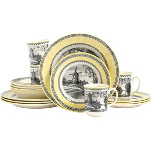 Creatable Windmill Yellow 16-piece Dinnerware Set - Dinnerware Set Creatable Windmill Yellow 16-piece Dinnerware Set - Dinnerware Set