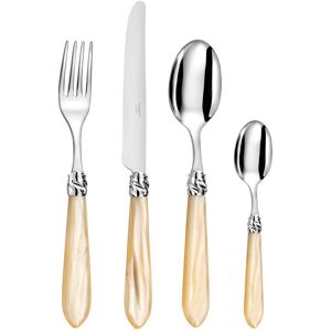 CAPDECO Diana 24 Piece Cutlery Set, Service for 6 Mother Of Pearl 24 CAPDECO Diana 24 Piece Cutlery Set, Service for 6 Mother Of Pearl 24