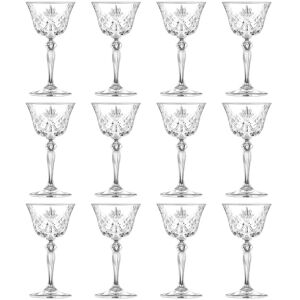 RCR Crystal Melodia Glass Champagne Saucers - 160ml Clear 160ml RCR Crystal Melodia Glass Champagne Saucers - 160ml Clear 160ml