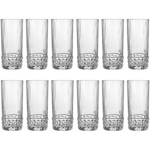 Bormioli Rocco America '20s Highball Glasses - 490ml Clear 12 Bormioli Rocco America '20s Highball Glasses - 490ml Clear 12