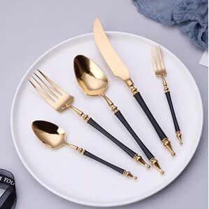 Canora Grey Kasandra 30 Piece Stainless Steel Cutlery Set , Service for 6 Gold;Silver 30 Canora Grey Kasandra 30 Piece Stainless Steel Cutlery Set , Service for 6 Gold;Silver 30