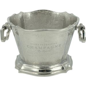 Chabrias Ltd Deluxe Vintage Royal Champagne Cooler Ice Bucket, Wine, Prosecco, Felt Base, Cast Aluminium, Heavy Duty, Parties, Party Events, Catering, Elegant Wedd Silver 24.8cm H X 40cm W X 25.7cm D Chabrias Ltd Deluxe Vintage Royal Champagne Cooler Ice Bucket, Wine, Prosecco, Felt Base, Cast Aluminium, Heavy Duty, Parties, Party Events, Catering, Elegant Wedd Silver 24.8cm H X 40cm W X 25.7cm D