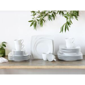 Creatable Celebration 30 Piece Bone China Dinnerware Set, Service for 6 White 30 Creatable Celebration 30 Piece Bone China Dinnerware Set, Service for 6 White 30