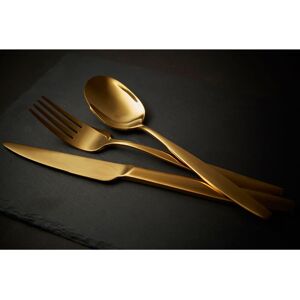 Fairmont Park Cornman 16 Piece Stainless Steel Cutlery Set Antique Gold 16 Fairmont Park Cornman 16 Piece Stainless Steel Cutlery Set Antique Gold 16