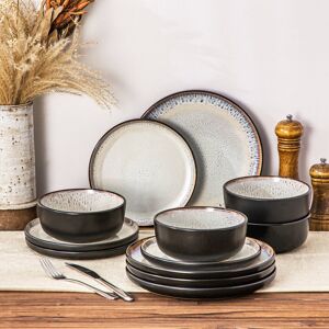 Vancasso 12-Piece Dinnerware set for 4 Yellow 12 Vancasso 12-Piece Dinnerware set for 4 Yellow 12