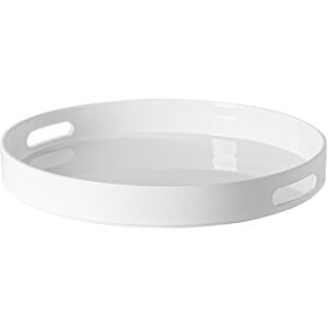 Argon Tableware - Round Serving Trays - 33cm - Set of 6 White 33cm W X 33cm L X 4cm H Argon Tableware - Round Serving Trays - 33cm - Set of 6 White 33cm W X 33cm L X 4cm H