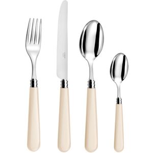 CAPDECO Altea 24 Piece Cutlery Set, Service for 6 Ivory 24 CAPDECO Altea 24 Piece Cutlery Set, Service for 6 Ivory 24