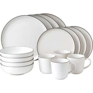 Royal Doulton, Gordon Ramsay Bread Street - 16 Piece Dinnerware Set, Service for 4 White 16 Royal Doulton, Gordon Ramsay Bread Street - 16 Piece Dinnerware Set, Service for 4 White 16