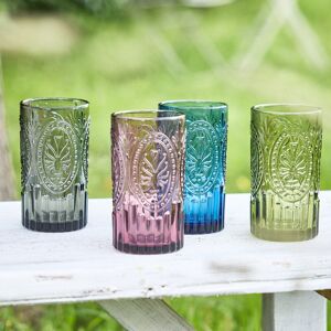 Rosdorf Park Walsall Drinking Glass Set Multicolour 16.60" H Rosdorf Park Walsall Drinking Glass Set Multicolour 16.60" H