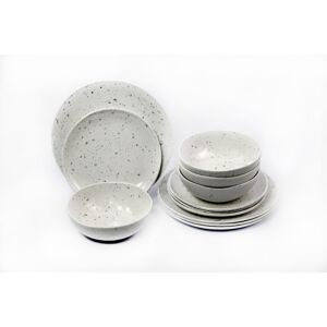 Ivy Bronx 12 Piece Melamine Dinnerware Set White 1 Ivy Bronx 12 Piece Melamine Dinnerware Set White 1