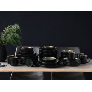 Creatable Nordic Fjord green 30 Piece Dinnerware Set with Mug, Service for 6 Green 30 Creatable Nordic Fjord green 30 Piece Dinnerware Set with Mug, Service for 6 Green 30