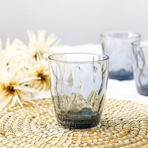 Bormioli Rocco Diamond Water Glasses Blue 24 Bormioli Rocco Diamond Water Glasses Blue 24