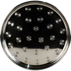 Sterling Ventures Stainless Steel Tray Silver 3cm H x 55cm W x 55cm L Sterling Ventures Stainless Steel Tray Silver 3cm H x 55cm W x 55cm L