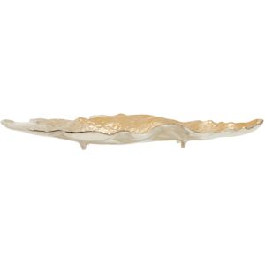 Rosdorf Park Fong Serving Tray Silver;Gold 70cm W X 70cm D X 7cm H Rosdorf Park Fong Serving Tray Silver;Gold 70cm W X 70cm D X 7cm H