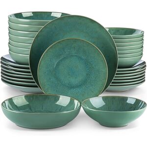 Vancasso Dinnerware - Set of 32 Green 32 Vancasso Dinnerware - Set of 32 Green 32