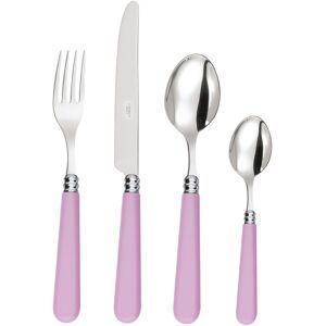 CAPDECO Altea 24 Piece Cutlery Set, Service for 6 Pale Pink 24 CAPDECO Altea 24 Piece Cutlery Set, Service for 6 Pale Pink 24