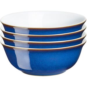 Denby Imperial Blue Cereal Bowls Blue 820ml Denby Imperial Blue Cereal Bowls Blue 820ml
