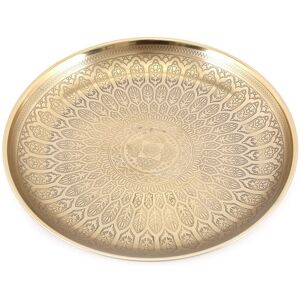 Bloomsbury Market Clarington Vanity Tray Gold 33cm W X 33cm D X 4cm H Bloomsbury Market Clarington Vanity Tray Gold 33cm W X 33cm D X 4cm H