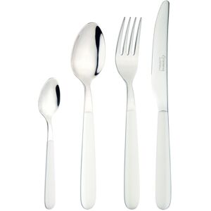 Grunwerg Cutlery Greenworks, 24 Piece Cutlery Set , Service for 6, Sepia White 24 Grunwerg Cutlery Greenworks, 24 Piece Cutlery Set , Service for 6, Sepia White 24