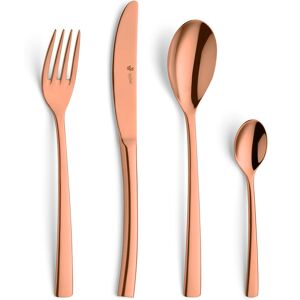 Paul Wirths 24-Piece 18/10 Stainless Steel Cutlery Set for 6 People Copper 24 Paul Wirths 24-Piece 18/10 Stainless Steel Cutlery Set for 6 People Copper 24