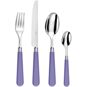 CAPDECO Altea 24 Piece Cutlery Set, Service for 6 Purple 24 CAPDECO Altea 24 Piece Cutlery Set, Service for 6 Purple 24