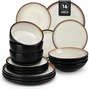 Vancasso 16-Piece Dinnerware set for 4 Yellow 16 Vancasso 16-Piece Dinnerware set for 4 Yellow 16