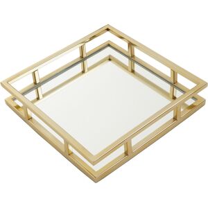 Fairmont Park Thaddeus Serving Tray Gold 33cm W X 42cm D X 6cm H Fairmont Park Thaddeus Serving Tray Gold 33cm W X 42cm D X 6cm H