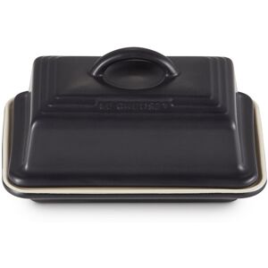 Le Creuset Stoneware Butter Dish - 900 g - Matte Black Le Creuset Stoneware Butter Dish - 900 g - Matte Black