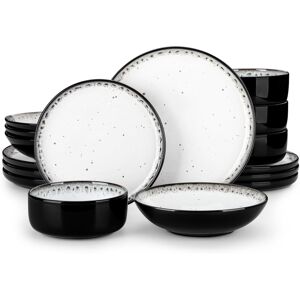 Vancasso 16 Piece Dinnerware Set - Service for 4 Cream 16 Vancasso 16 Piece Dinnerware Set - Service for 4 Cream 16