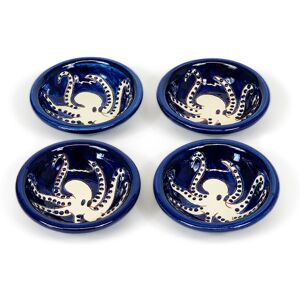 Beachcrest Home Calliope 80ml Handmade Ceramic Dessert Bowl Blue/Black/White 80ml Beachcrest Home Calliope 80ml Handmade Ceramic Dessert Bowl Blue/Black/White 80ml