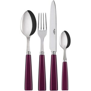 Sabre Paris - 24 Pieces Cutlery Set Icône Aubergine 24 Sabre Paris - 24 Pieces Cutlery Set Icône Aubergine 24