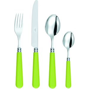 CAPDECO Altea 24 Piece Cutlery Set, Service for 6 Lime Green 24 CAPDECO Altea 24 Piece Cutlery Set, Service for 6 Lime Green 24