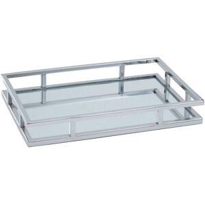 Fairmont Park Thaddeus Serving Tray Silver 46cm W Fairmont Park Thaddeus Serving Tray Silver 46cm W