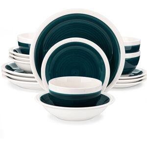 Vancasso ORI Dinnerware - Set of 16 Green 16 Vancasso ORI Dinnerware - Set of 16 Green 16