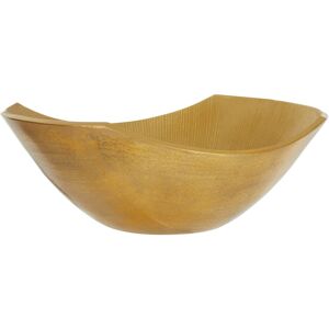 Fairmont Park Estrella Aluminium Decorative Bowl Gold 12.5cm H x 32.5cm W x 29cm D Fairmont Park Estrella Aluminium Decorative Bowl Gold 12.5cm H x 32.5cm W x 29cm D