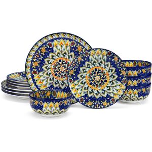 Vancasso Stoneware Dinner Sets Blue 12 Vancasso Stoneware Dinner Sets Blue 12