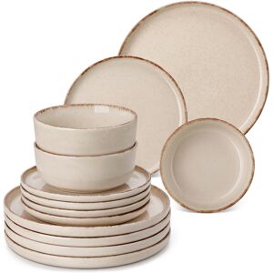 Vancasso 18-Piece Dinnerware set for 6 Beige 18 Vancasso 18-Piece Dinnerware set for 6 Beige 18