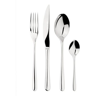 17 Stories Pransh 24 Piece Stainless Steel Cutlery Set , Service for 6 Silver 24 17 Stories Pransh 24 Piece Stainless Steel Cutlery Set , Service for 6 Silver 24