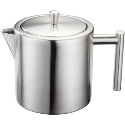 Stellar Oslo Stainless Steel Teapot Silver 1L Stellar Oslo Stainless Steel Teapot Silver 1L