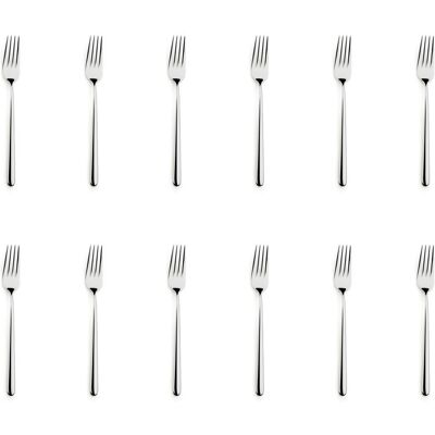 Elia Line Table Fork Silver 22cm L Elia Line Table Fork Silver 22cm L