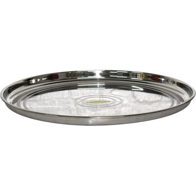 Sterling Ventures Stainless Steel Tray Silver 4cm H x 60cm W x 60cm L Sterling Ventures Stainless Steel Tray Silver 4cm H x 60cm W x 60cm L