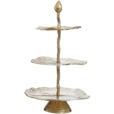 Fairmont Park Salma 3 Specialty Serving Gold 59cm H X 33cm W X 33cm L Fairmont Park Salma 3 Specialty Serving Gold 59cm H X 33cm W X 33cm L