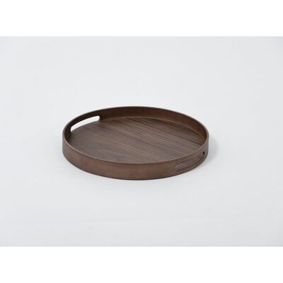 Brayden Studio Menahan Serving Tray Walnut 3.5cm H x 45cm W x 45cm L Brayden Studio Menahan Serving Tray Walnut 3.5cm H x 45cm W x 45cm L