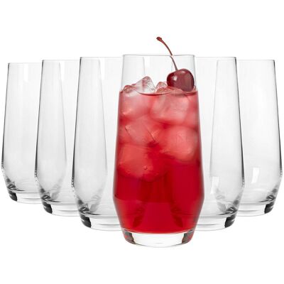 Argon Tableware Soho Crystal Highball Glasses - 375ml - Pack of 6 Clear Set of 48 Argon Tableware Soho Crystal Highball Glasses - 375ml - Pack of 6 Clear Set of 48
