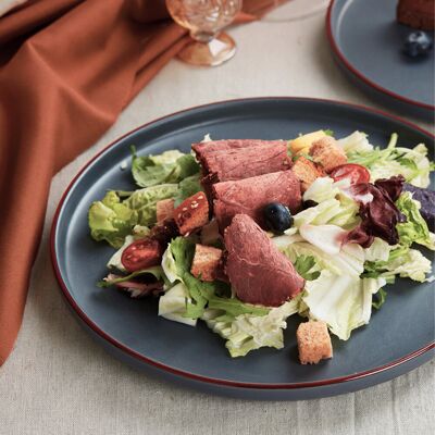 Latitude Run 12-Piece Stoneware Dinnerware Set - Service For 4 Charcoal Latitude Run 12-Piece Stoneware Dinnerware Set - Service For 4 Charcoal