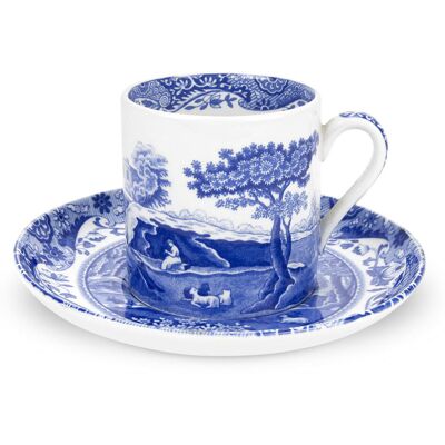 Spode Blue Italian Set of 4 Coffee Cups - Coffee Set Spode Blue Italian Set of 4 Coffee Cups - Coffee Set